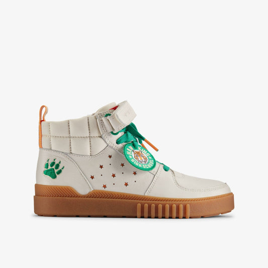 Stranger Things Somerset Hi Older Off White - Clarks Essential
