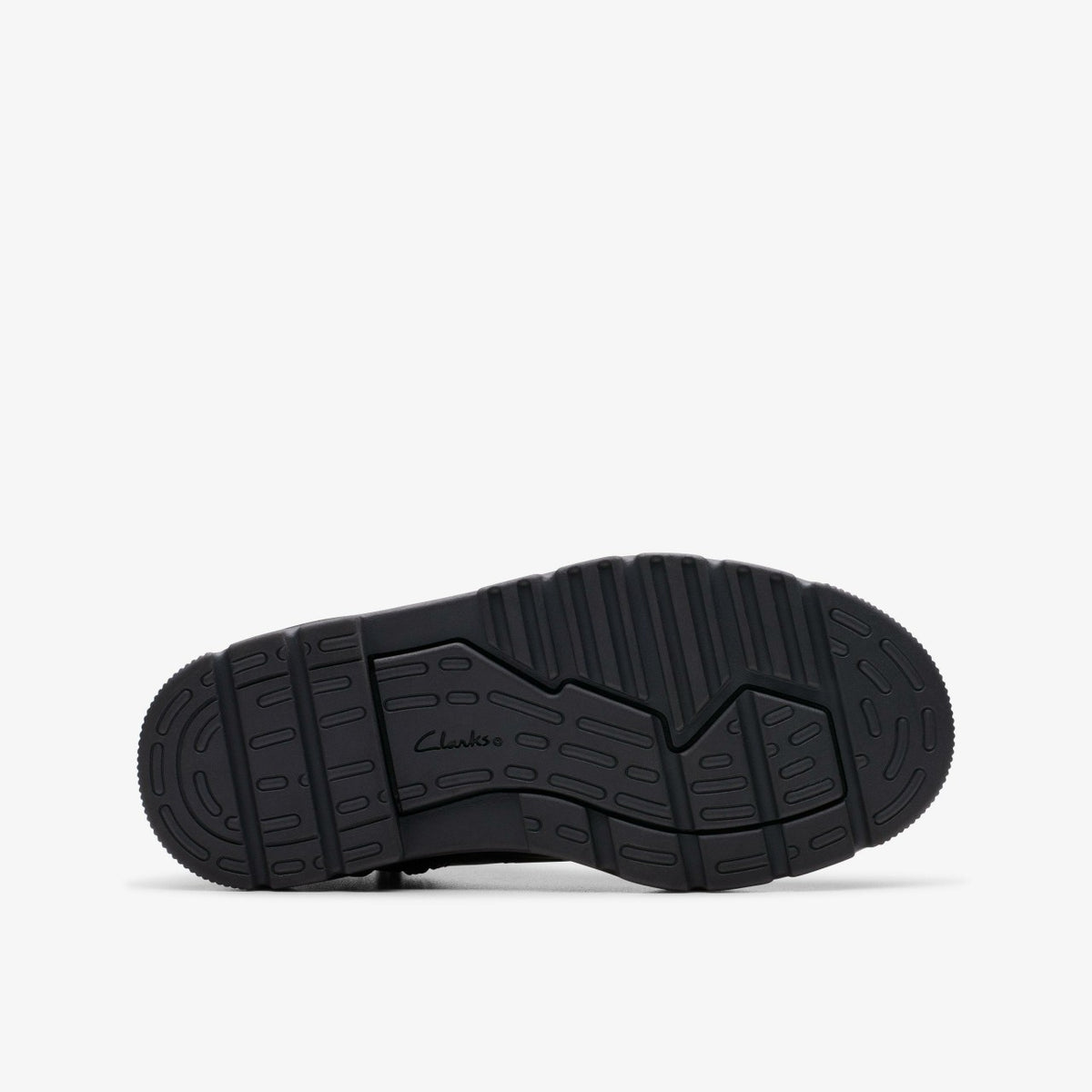 Lorcam Trail Kid Black Leather - Clarks Latest