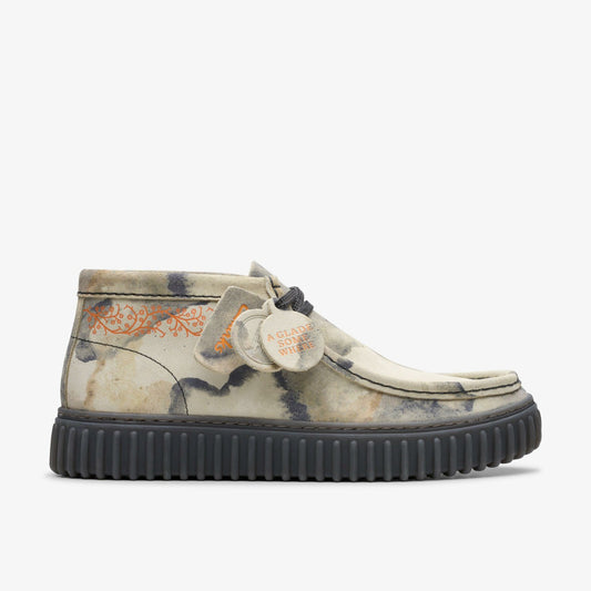 Torhill Tor Off White Camoflage - Clarks Great Value