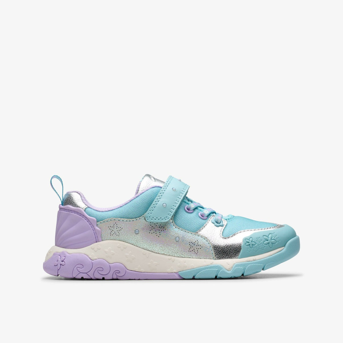Tidal Shell Kid Light Blue Combination - Clarks Everyday