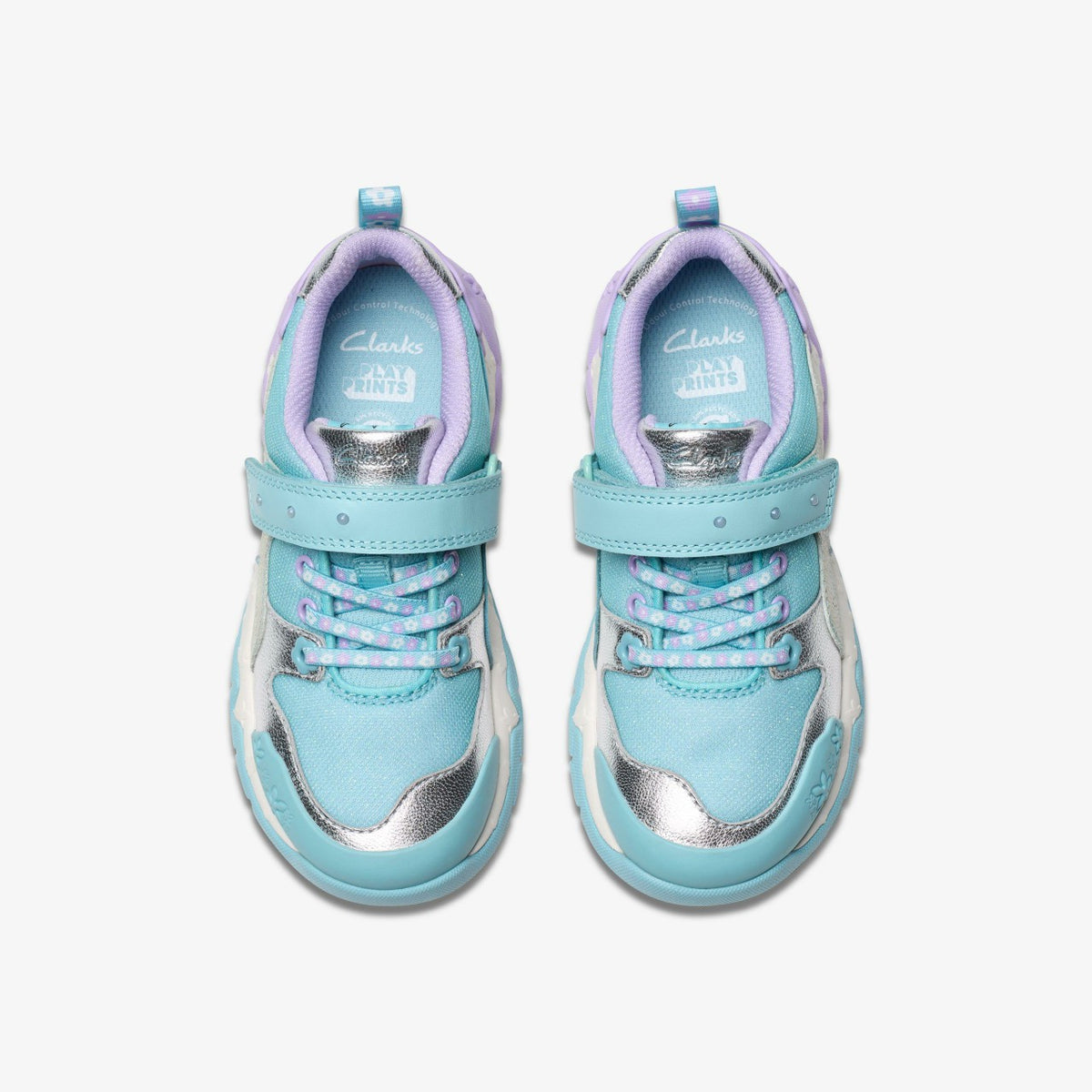 Tidal Shell Kid Light Blue Combination - Clarks Everyday