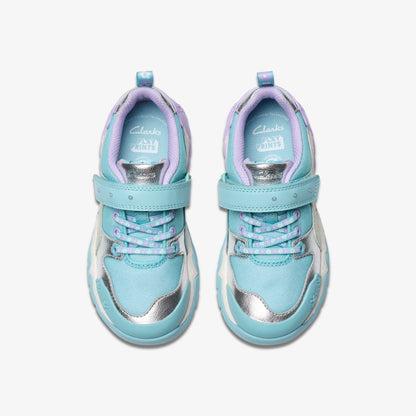 Tidal Shell Kid Light Blue Combination - Clarks Everyday