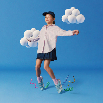 Tidal Shell Kid Light Blue Combination - Clarks Everyday