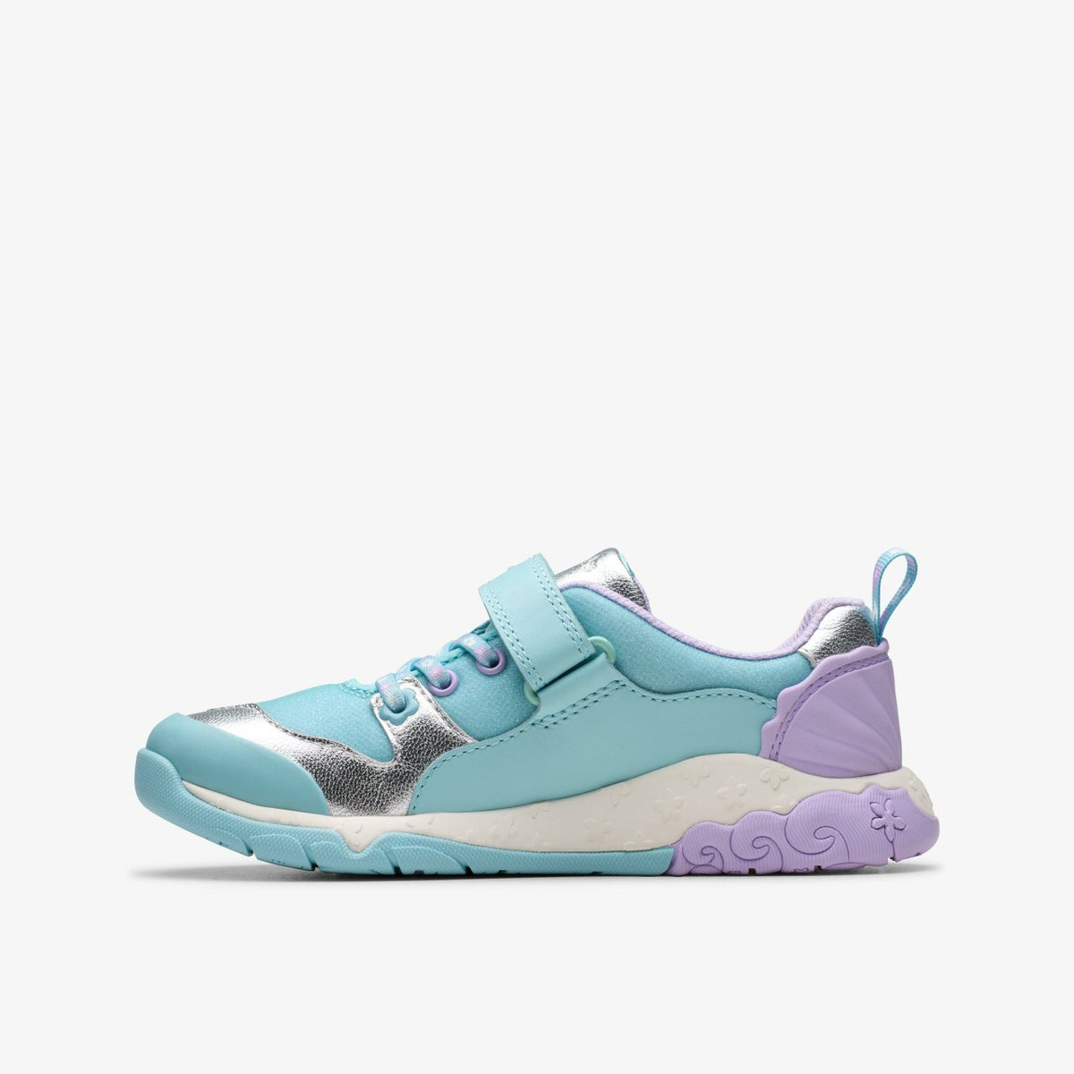 Tidal Shell Kid Light Blue Combination - Clarks Everyday
