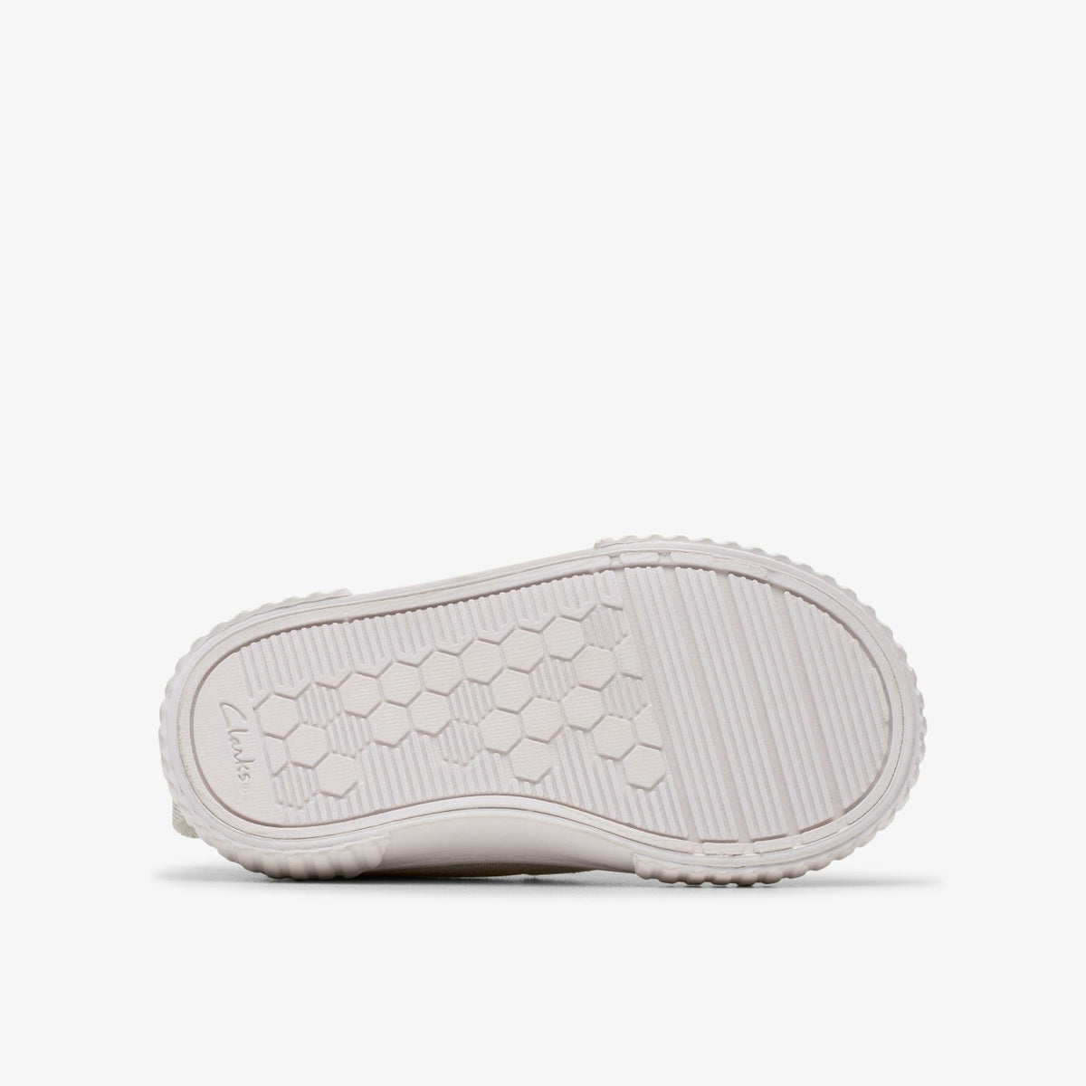 Foxing Berry Toddler Silver Fabric - Clarks Exclusive