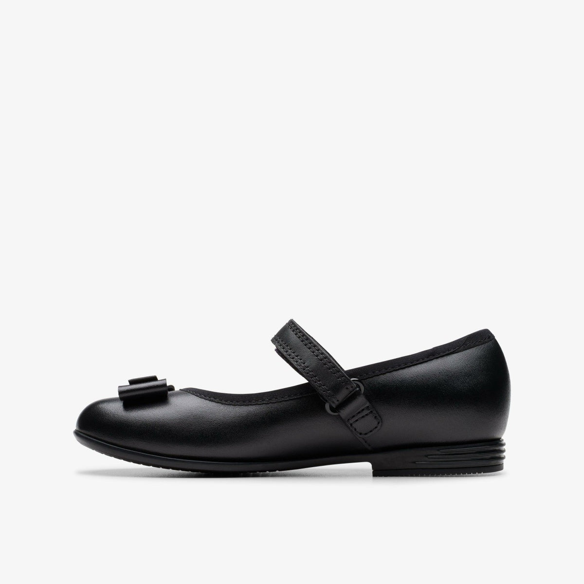 Finja Tap Kid Black Leather - Clarks Sale