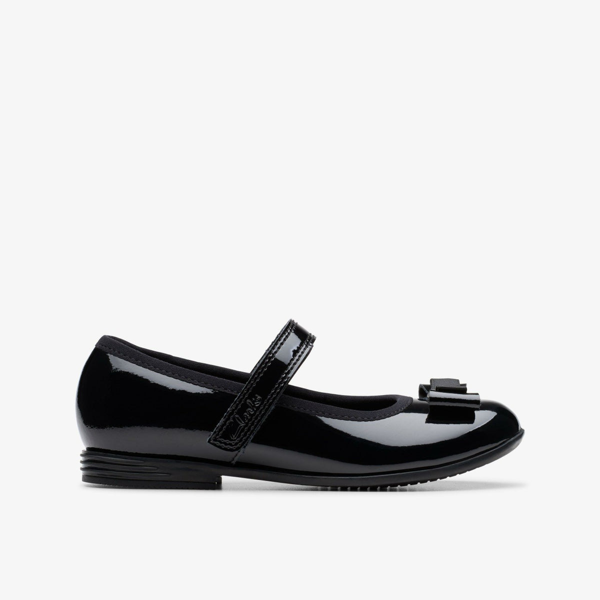 Finja Tap Kid Black Patent - Clarks Special Offer