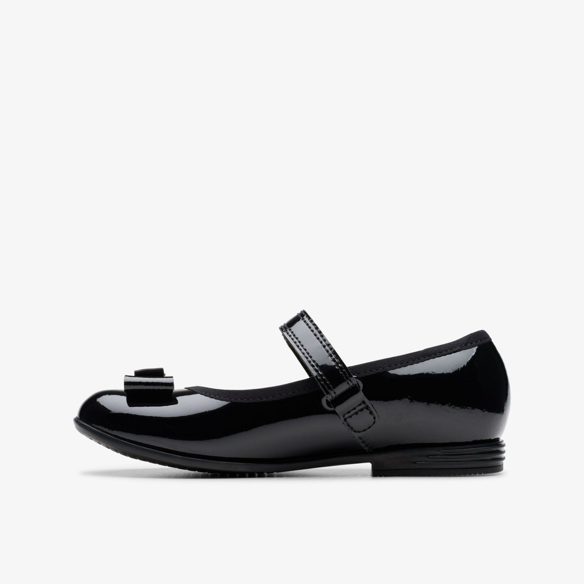 Finja Tap Kid Black Patent - Clarks Special Offer