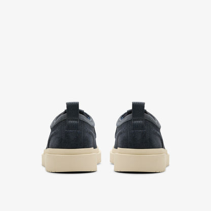 Polden Moc Navy Suede - Clarks Recommended