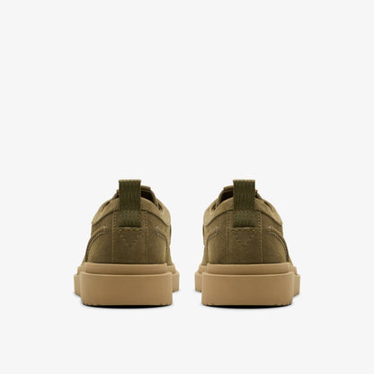 Polden Moc Olive Suede - Clarks Customer Favorite