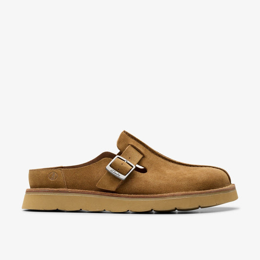 Solsbury Mule Cola Suede - Clarks Great Value