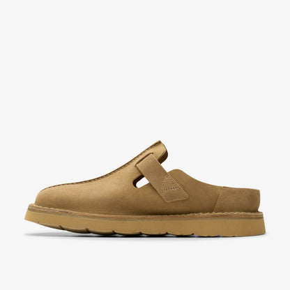 Solsbury Mule Dark Sand Suede - Clarks Featured