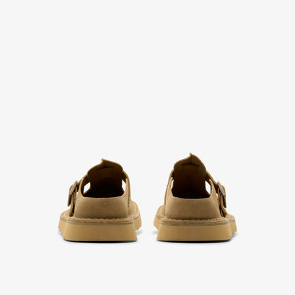 Solsbury Mule Dark Sand Suede - Clarks Featured