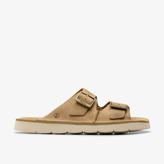 Solsbury Strap Dark Sand Leather - Clarks Best Price