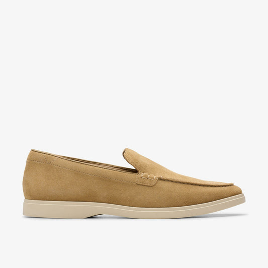Torford Easy Dark Sand Suede - Clarks Value