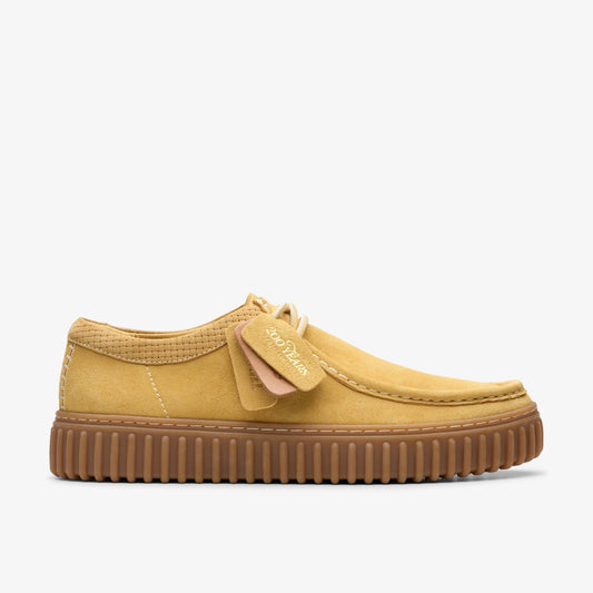 Torhill Lo Golden Tan Suede - Clarks Featured