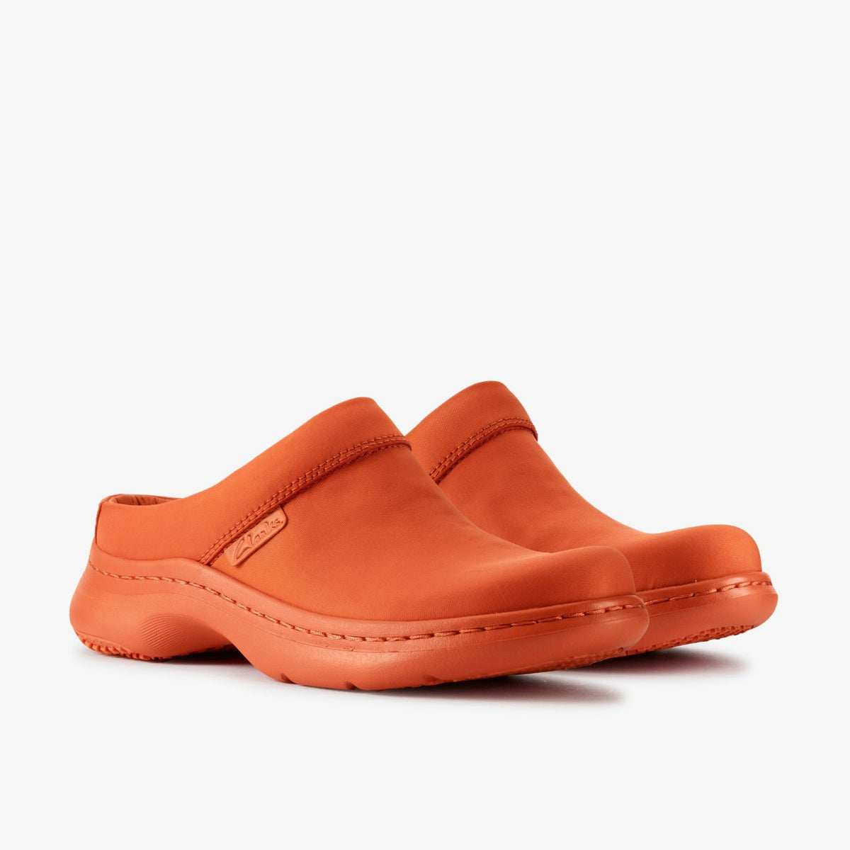 Martine Rose Clog 2 Womens Orange Textile - Clarks Popular