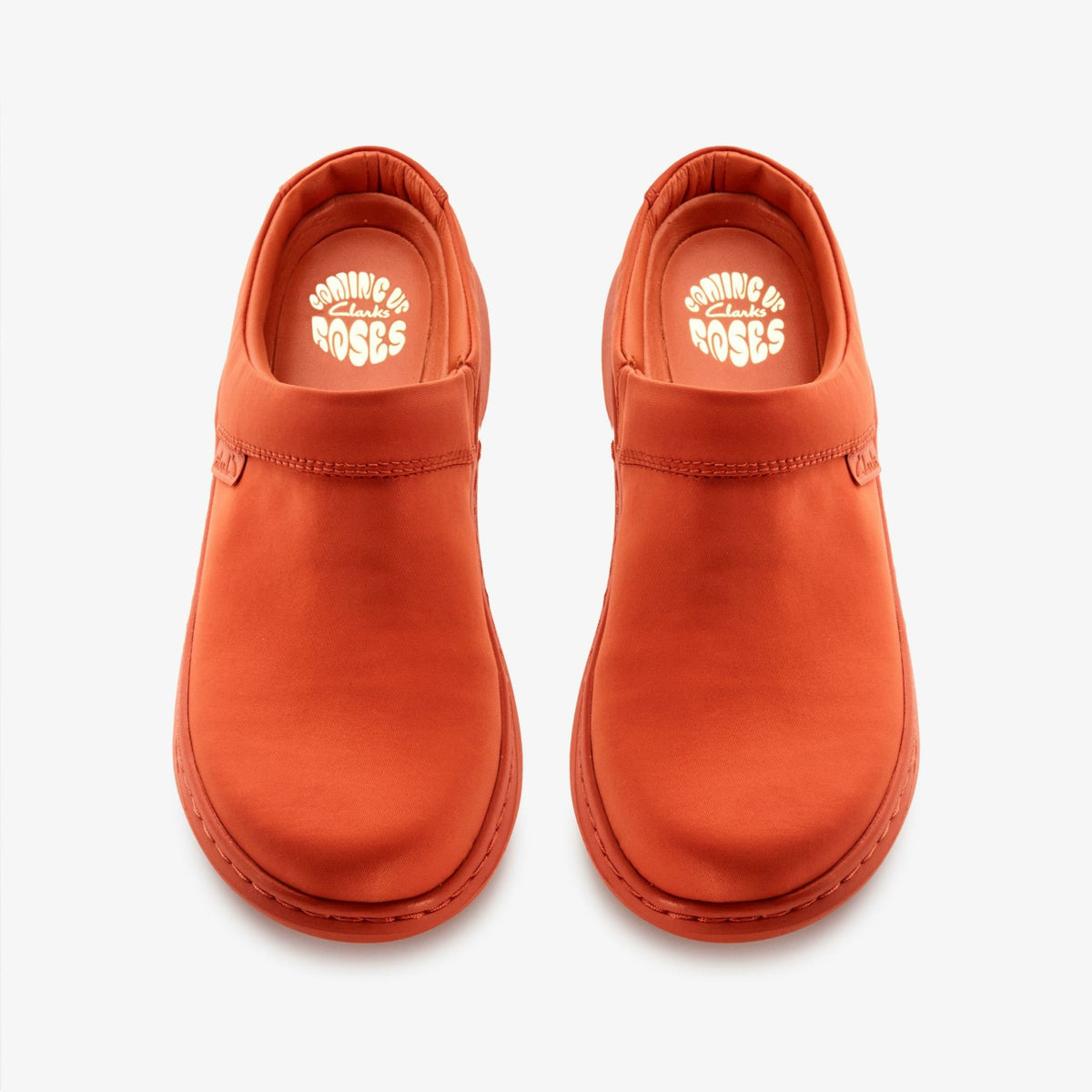 Martine Rose Clog 2 Womens Orange Textile - Clarks Popular
