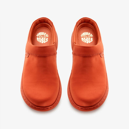 Martine Rose Clog 2 Womens Orange Textile - Clarks Popular