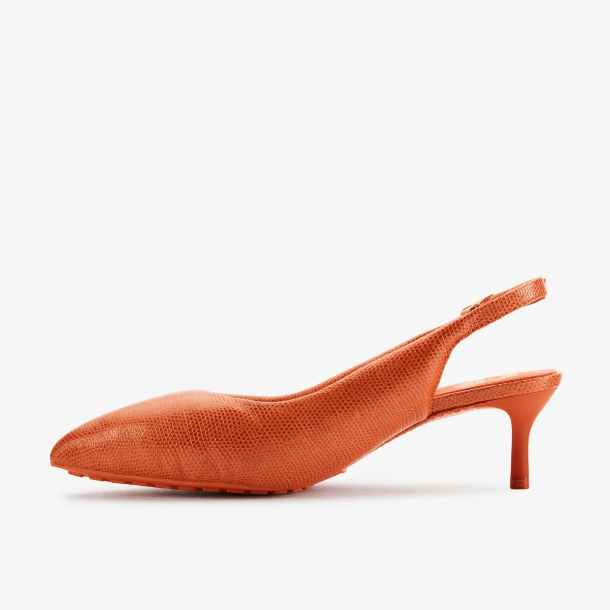 Martine Rose Sling 1 Womens Orange Interest Leather - Clarks Classic