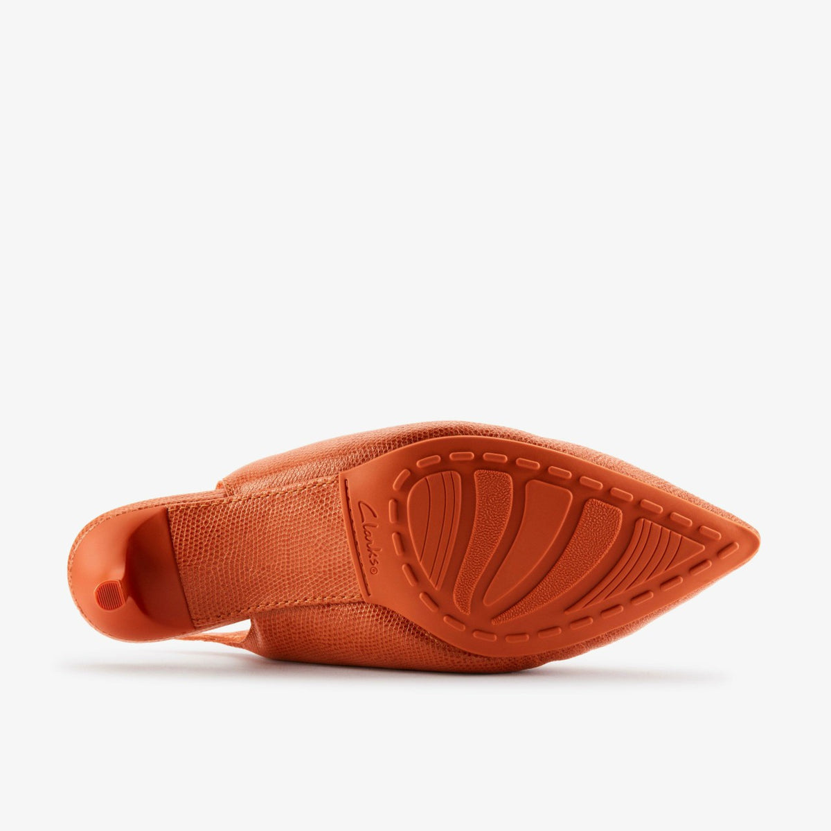 Martine Rose Sling 1 Womens Orange Interest Leather - Clarks Classic
