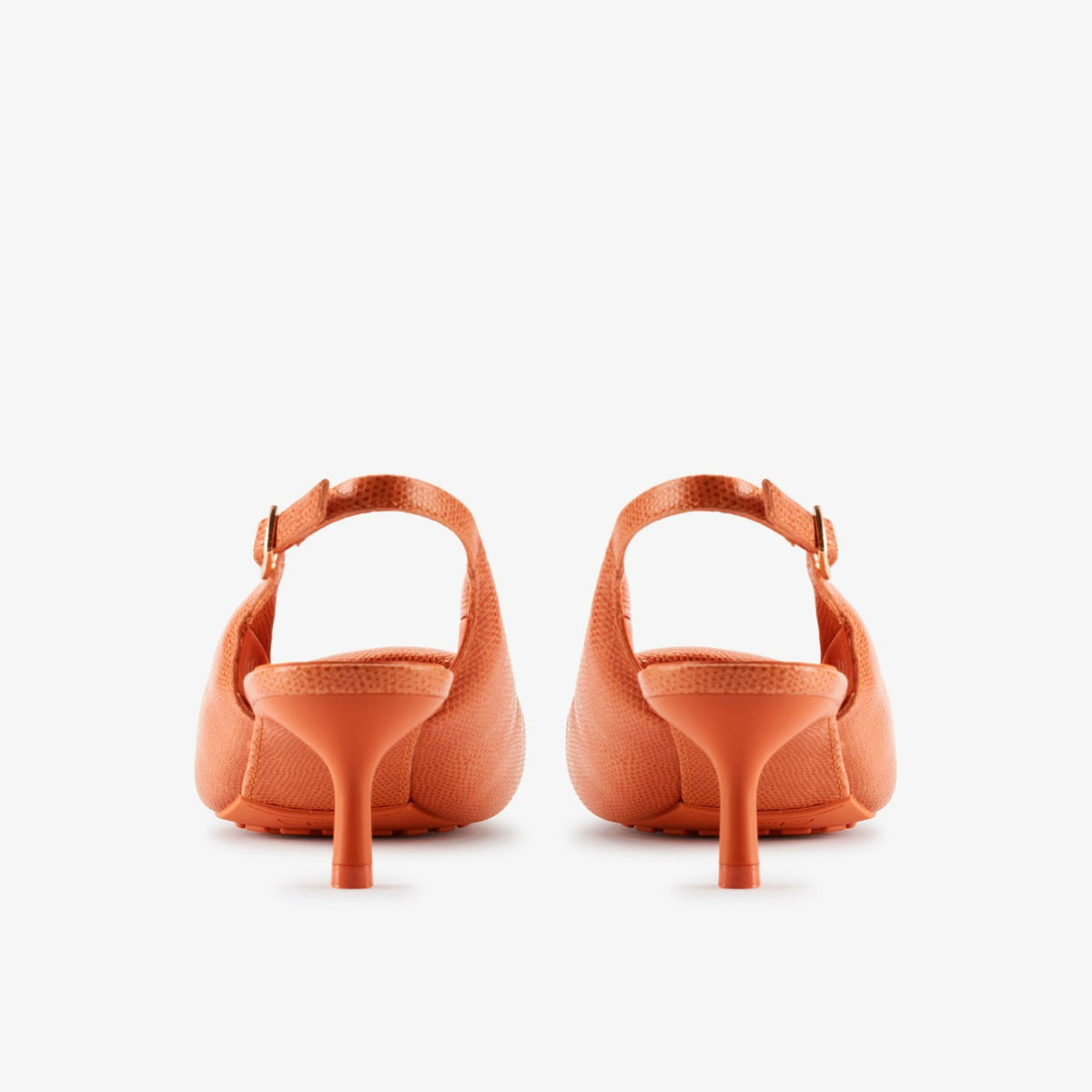 Martine Rose Sling 1 Womens Orange Interest Leather - Clarks Classic