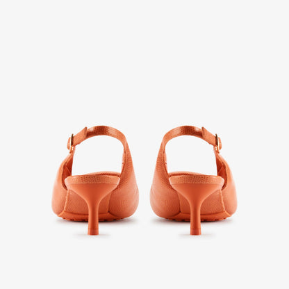 Martine Rose Sling 1 Womens Orange Interest Leather - Clarks Classic