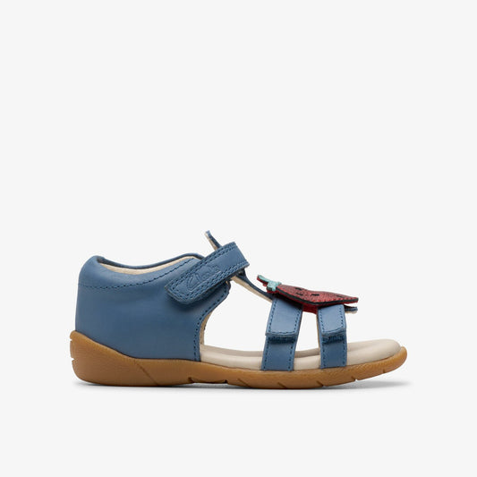 Zora Berry Toddler Blue - Clarks Smart Buy