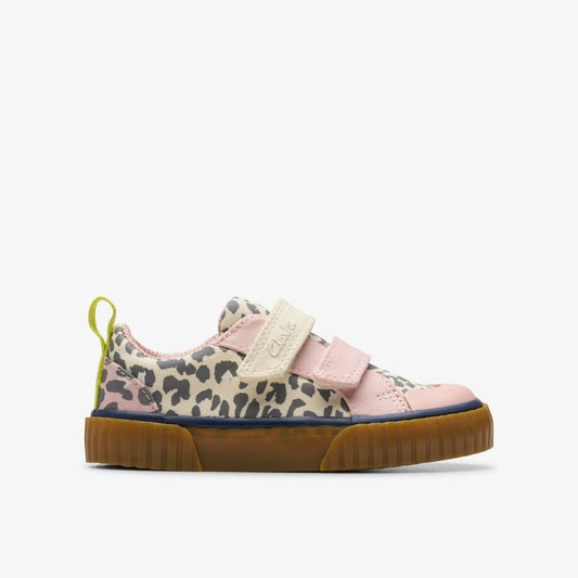 Foxing Vibe Toddler Ecru Canvas - Clarks Top Pick