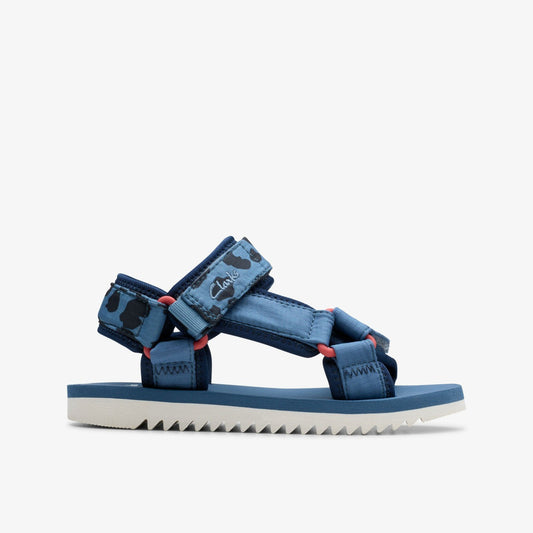 Peak Web Kid Blue Print - Clarks Classic