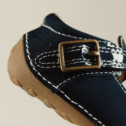 Tiny Skip Toddler Navy Patent - Clarks Everyday