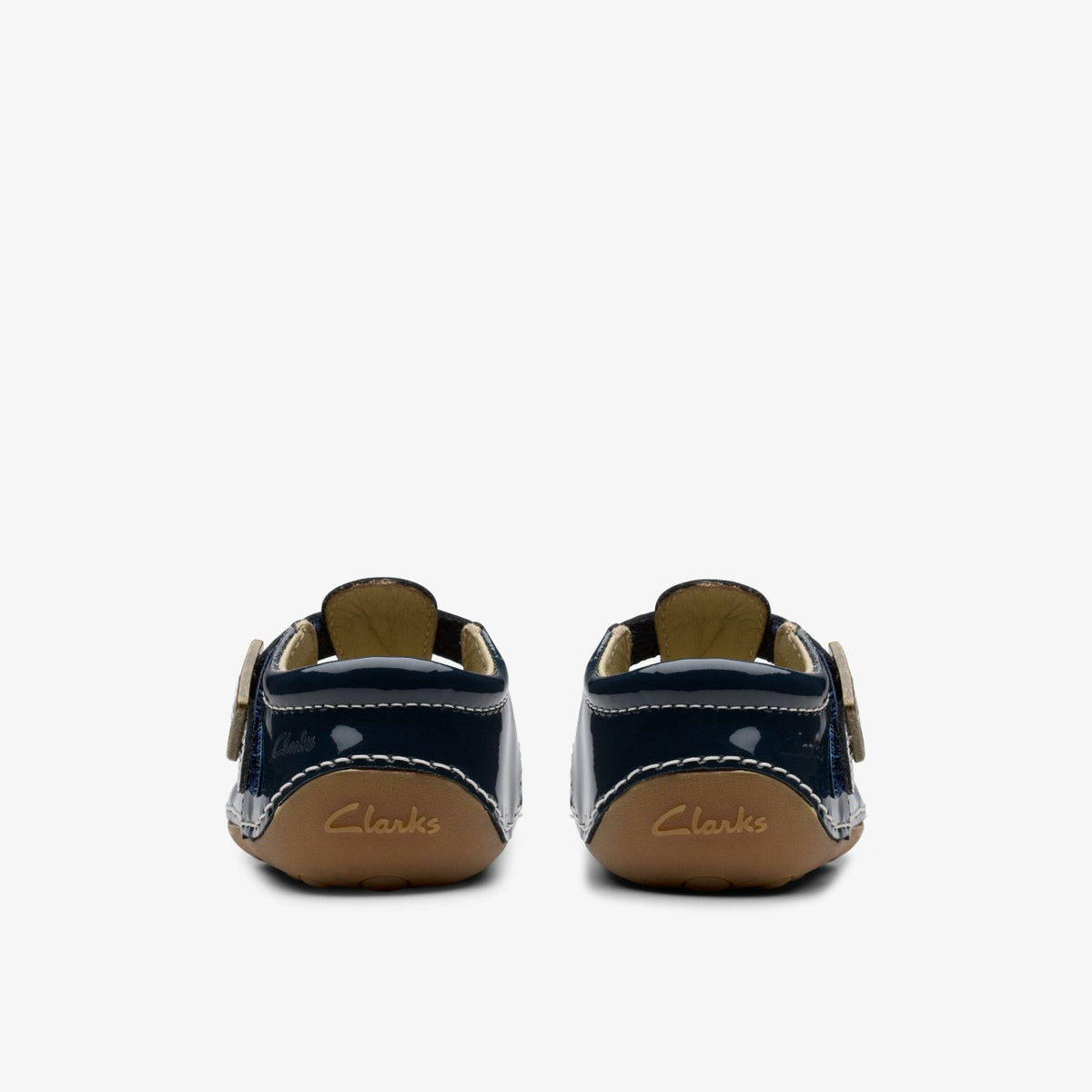 Tiny Skip Toddler Navy Patent - Clarks Everyday