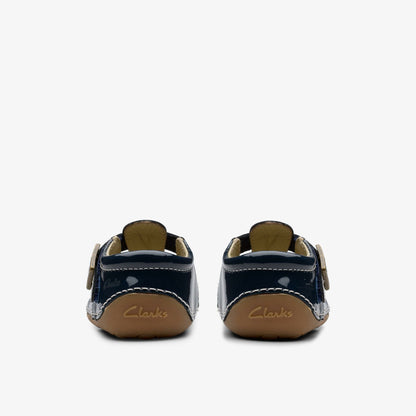 Tiny Skip Toddler Navy Patent - Clarks Everyday