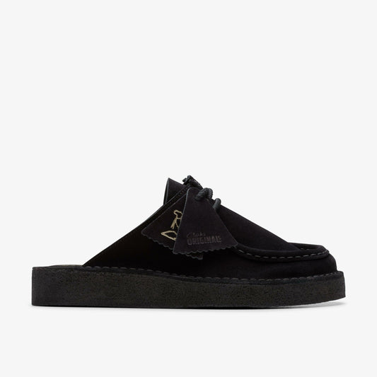 Desert Nomad Mule Black Suede - Clarks Trending