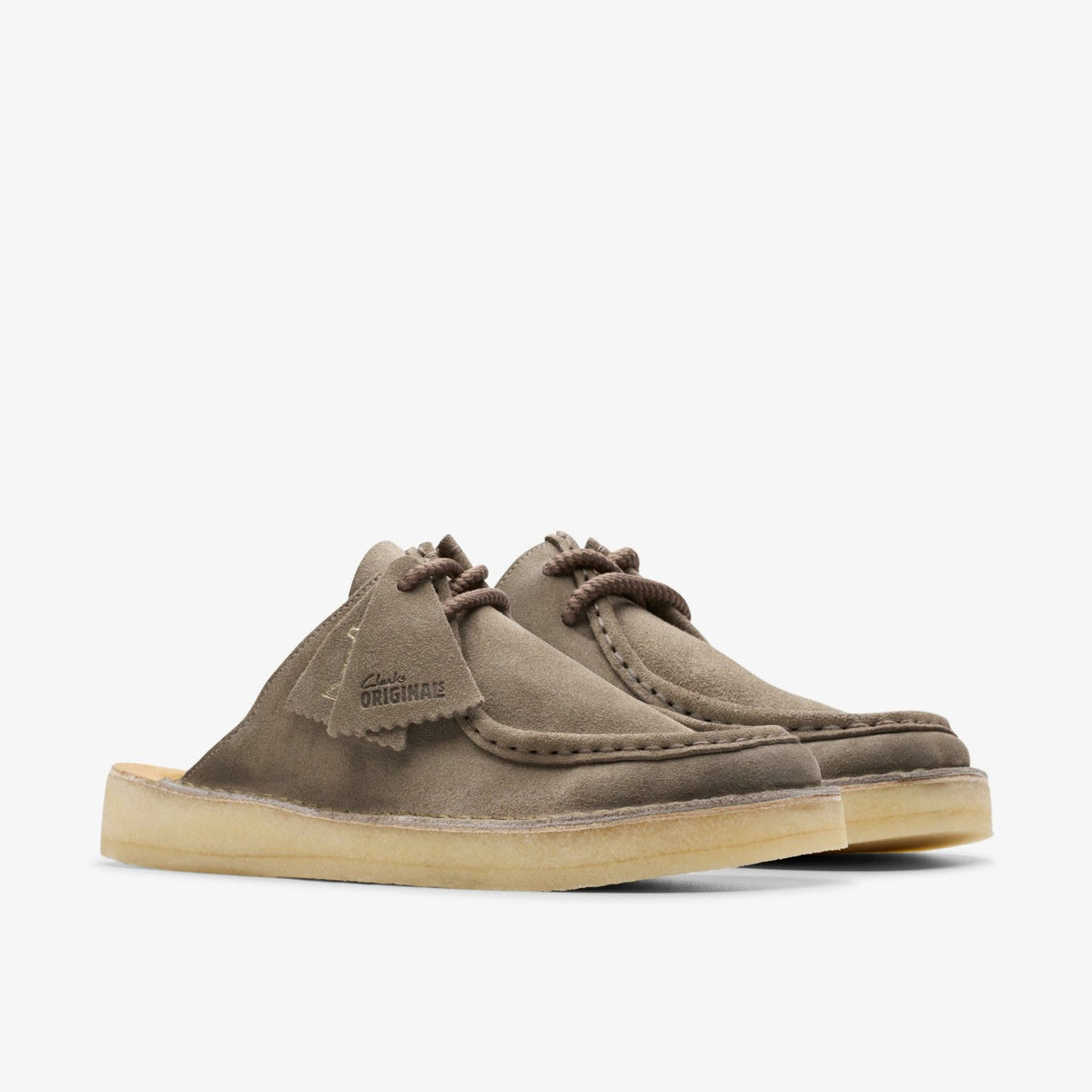 Desert Nomad Mule Grey/Sage - Clarks Special Offer