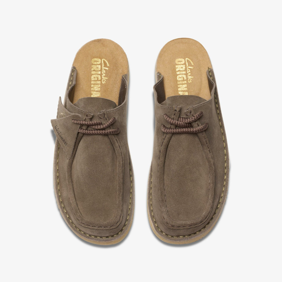 Desert Nomad Mule Grey/Sage - Clarks Special Offer
