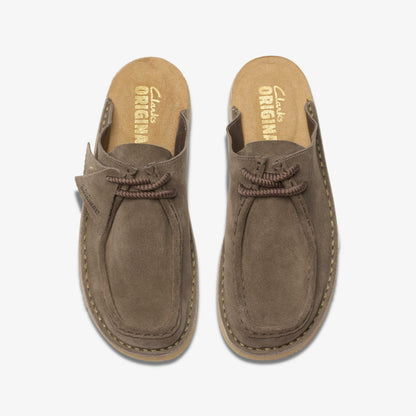 Desert Nomad Mule Grey/Sage - Clarks Special Offer