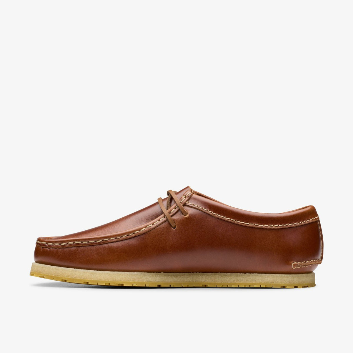 Godney Lace Brown Leather - Clarks Premium