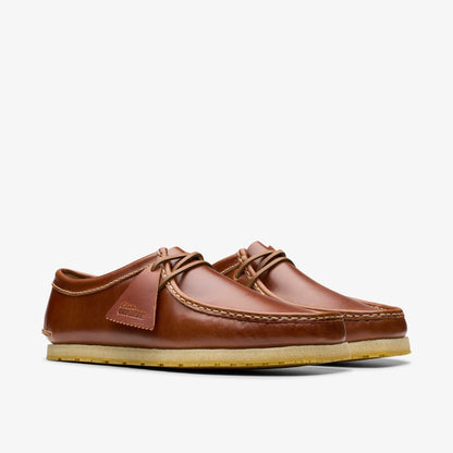 Godney Lace Brown Leather - Clarks Premium