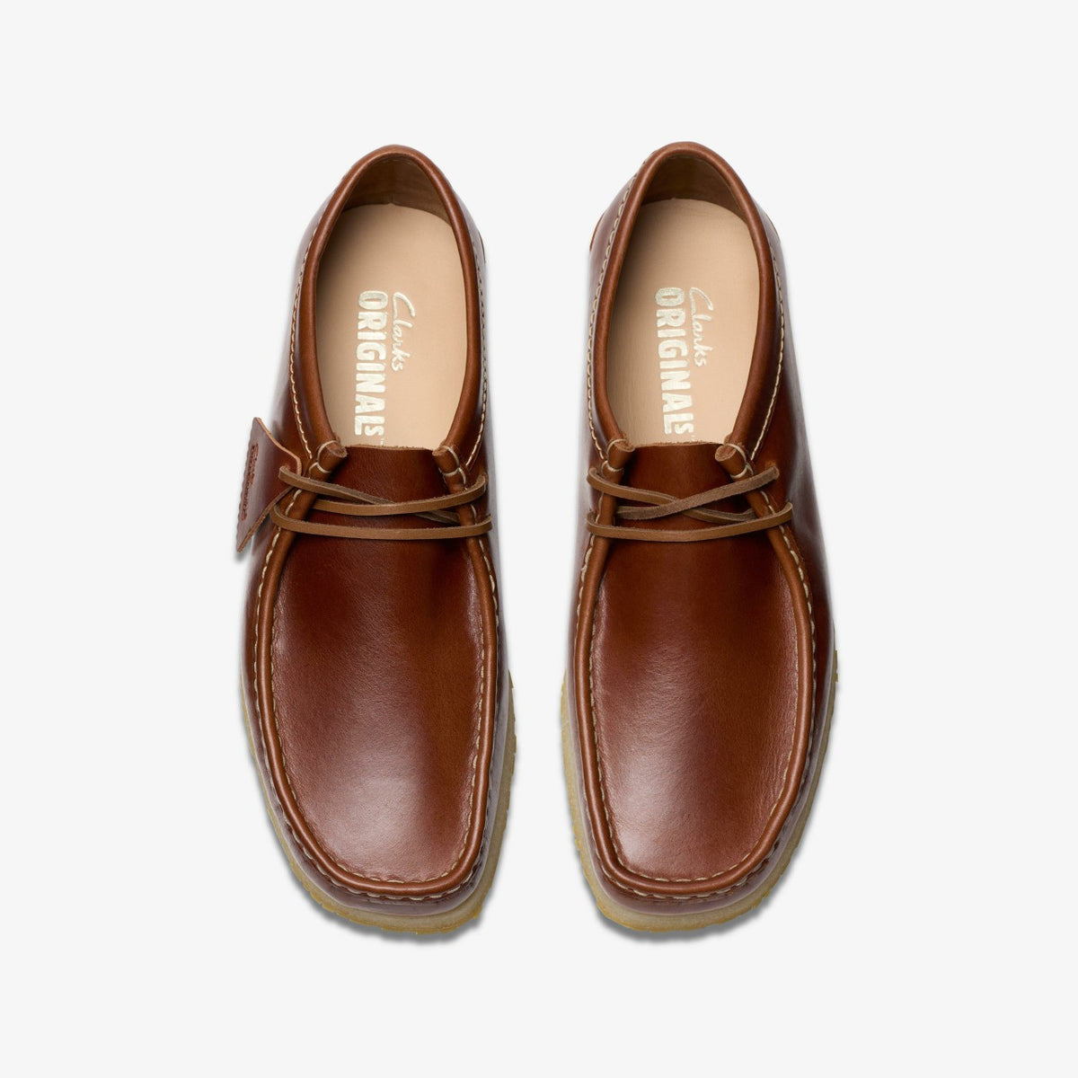 Godney Lace Brown Leather - Clarks Premium
