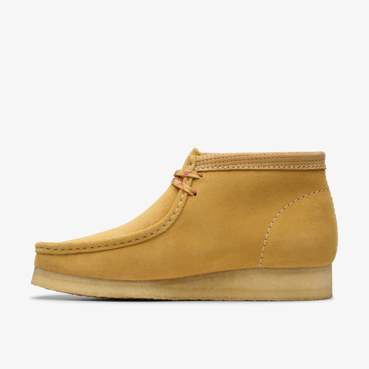 Wallabee Boot Golden Tan Suede - Clarks Discount