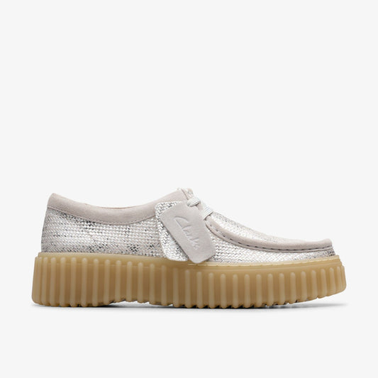 Torhill Bee Silver Metallic - Clarks Trusted
