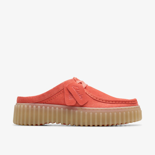 Torhill Mule Coral Suede - Clarks Quality