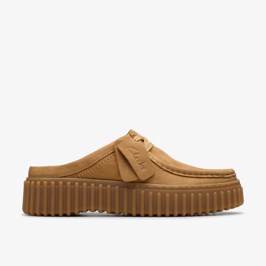 Torhill Mule Light Tan Nubuck - Clarks Value