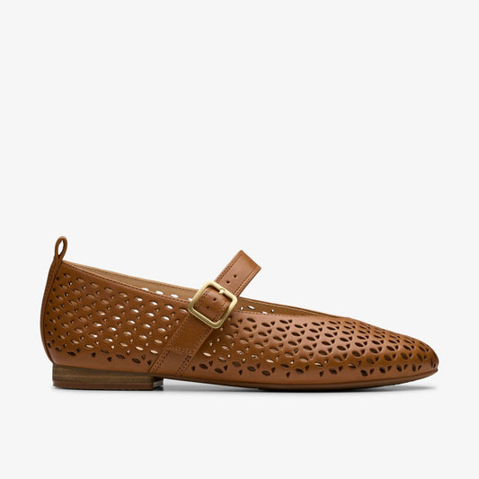Fawna Jane Tan Leather - Clarks Smart Buy