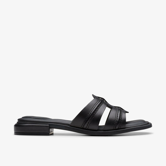 Ariany Mule Black Leather - Clarks Featured