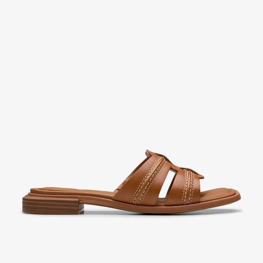 Ariany Mule Tan Leather - Clarks Customer Favorite