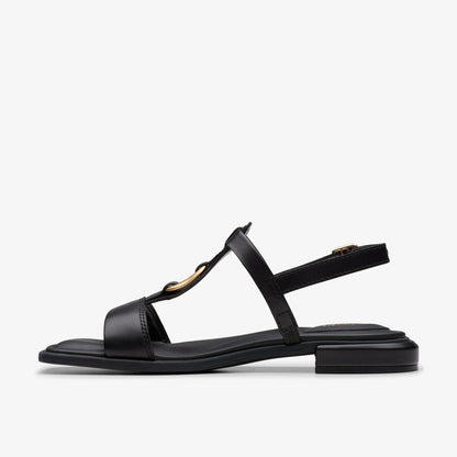 Ariany Sling Black Leather - Clarks Exclusive