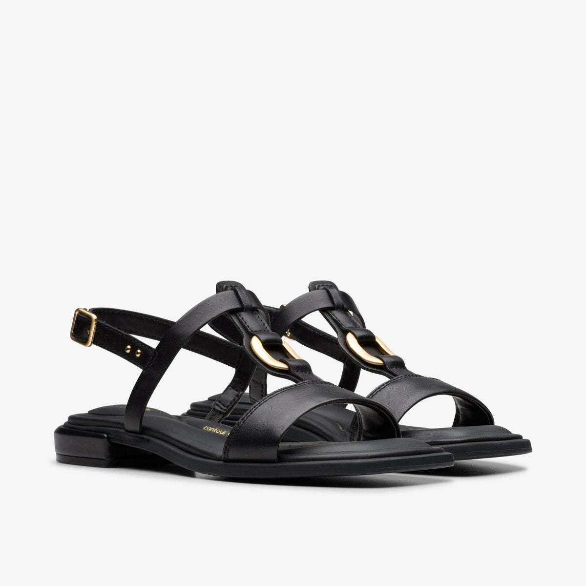 Ariany Sling Black Leather - Clarks Exclusive