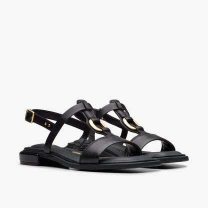 Ariany Sling Black Leather - Clarks Exclusive
